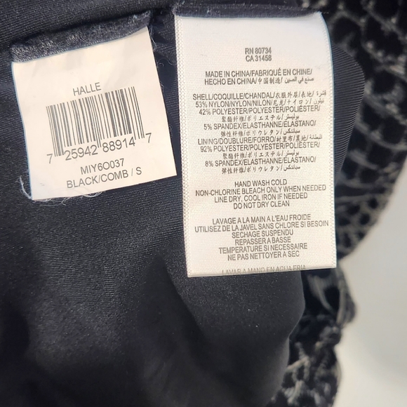 BCBG LeopardLong Sleeve Dress - Picture 3 of 4